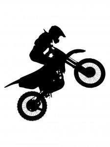 Dirt Bike Stencils 13