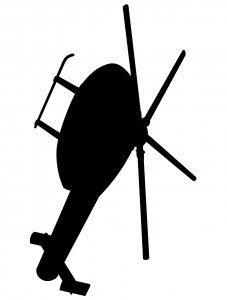Helicopter Stencil 20