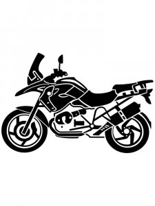 Motorcycle Stencils 11
