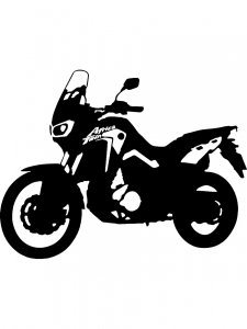 Motorcycle Stencils 23