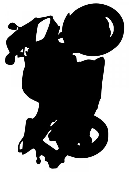 Free printable Motorcycle stencils and templates