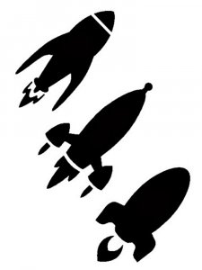 Rocket Stencils 4