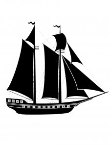 Ship Stencil 16