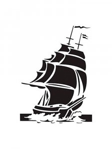 Ship Stencil 4