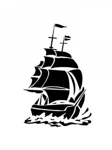 Ship Stencil 5