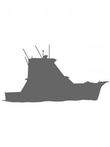 Ship Stencil 8