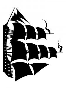 Ship Stencil 9