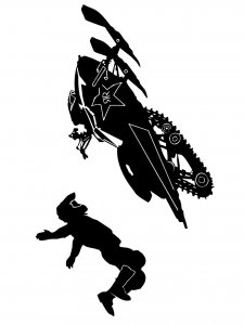 Snowmobile Stencils 1
