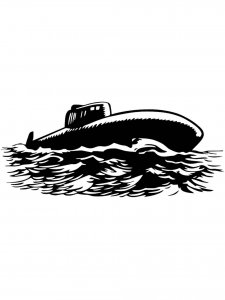 Submarine Stencil 1