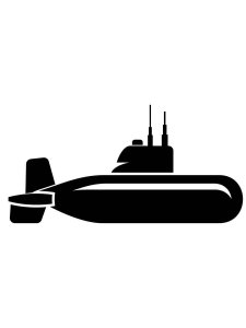 Submarine Stencil 7