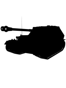 Трафарет Танка 11