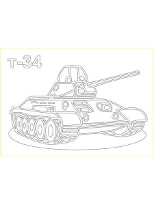 Трафарет Танка 2