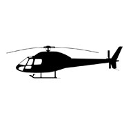 Pochoirs Hélicoptère