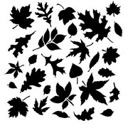 Blätter Schablonen