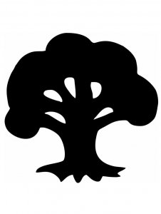 Oak Stencil 9