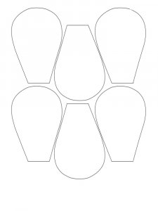Petals Stencil 5
