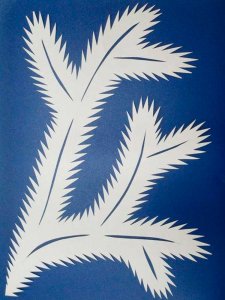 Spruce Branches Stencil 8