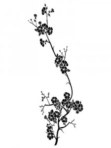 Tree Branches Stencil 14