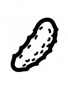 Cucumber Stencil 1