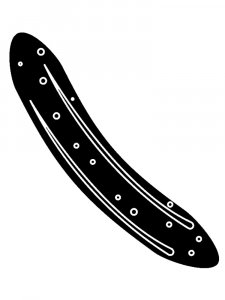 Cucumber Stencil 11