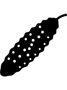 Cucumber Stencil 9