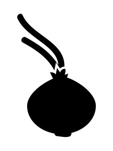 Onion Stencil 9