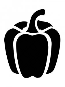 Pepper Stencil 1