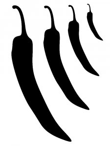 Pepper Stencil 12