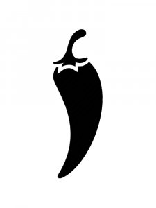 Pepper Stencil 2