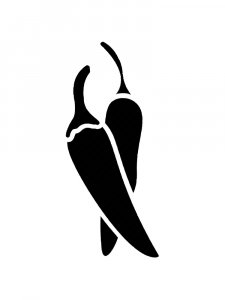 Pepper Stencil 3