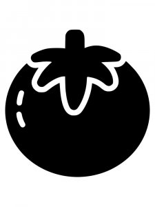 Tomato Stencil 3