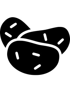 Vegetables Stencils 25