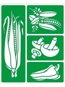 Vegetables Stencils 4