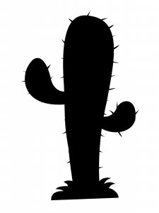 Трафарет Кактуса 16