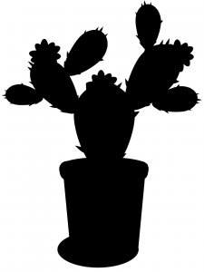 Трафарет Кактуса 17