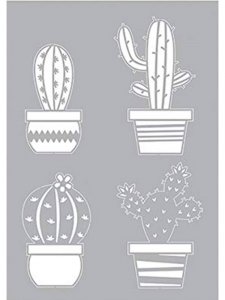 Трафарет Кактуса 2