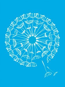 Трафарет Одуванчика 19