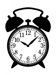 Трафарет Часов 27