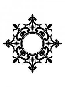 Трафарет Часов 5