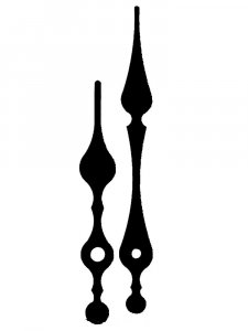 Трафарет Часов 8