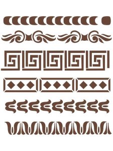 Трафарет для мебели 10