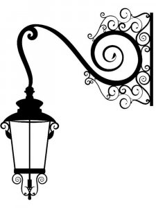 Трафарет для стен 17