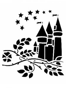 Трафарет для стен 20