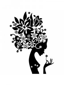 Трафарет для стен 21