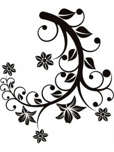 Трафарет для стен 25