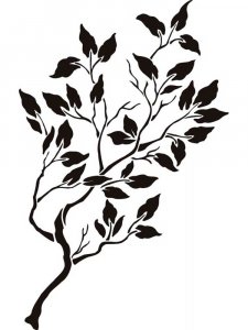 Трафарет для стен 24