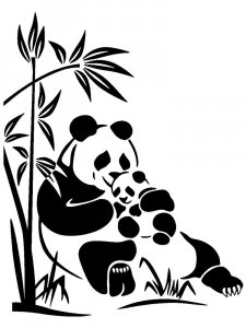 Трафарет для стен 26