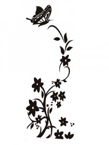 Трафарет для стен 27