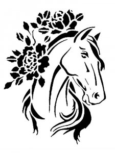 Трафарет для стен 39