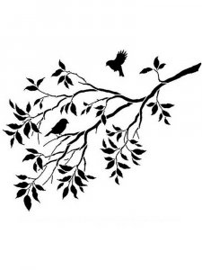 Трафарет для стен 40